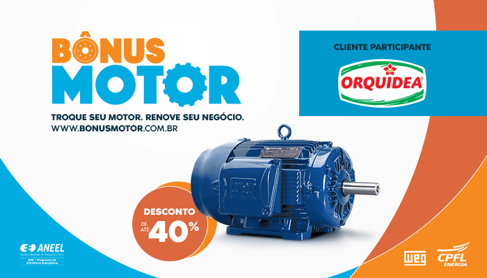 Orquídea increases food production with Bônus Motor program