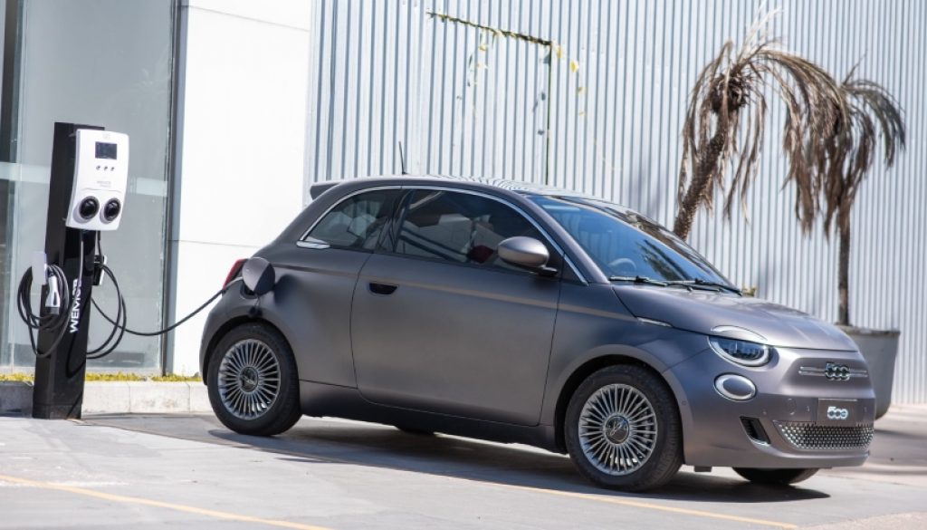 WEG is the new official supplier of Charging Stations for FIAT 500e electric vehicle