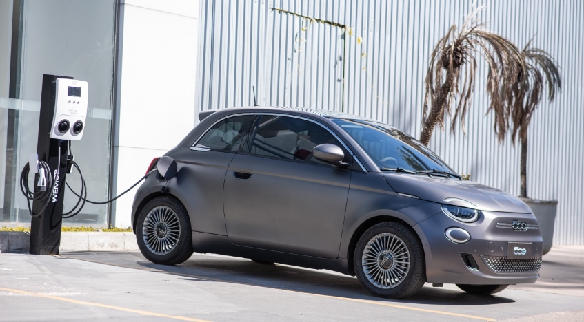 WEG is the new official supplier of Charging Stations for FIAT 500e electric vehicle