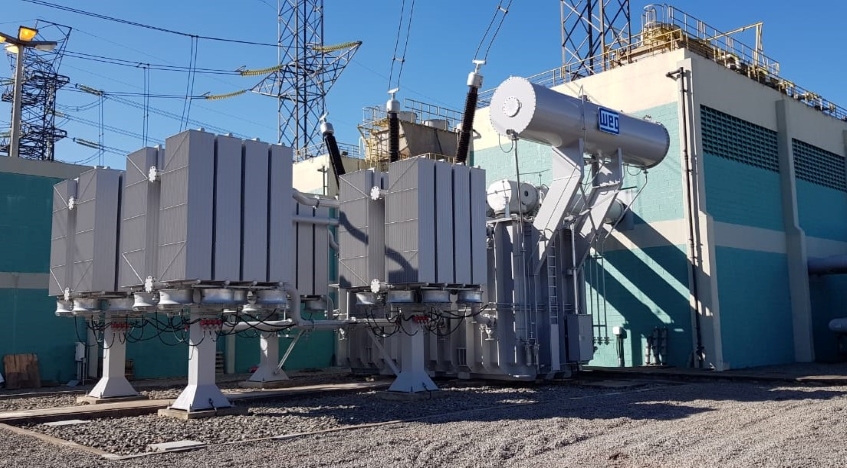 WEG large transformer is operating at Brazilian Substation Furnas