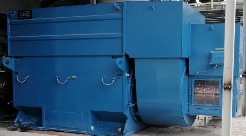 WEG supplies large electric motors for cement plant in Colombia