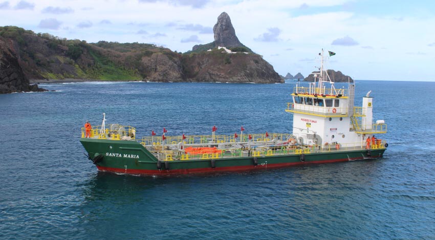 WEG solution on a ship for the safe transport of oil