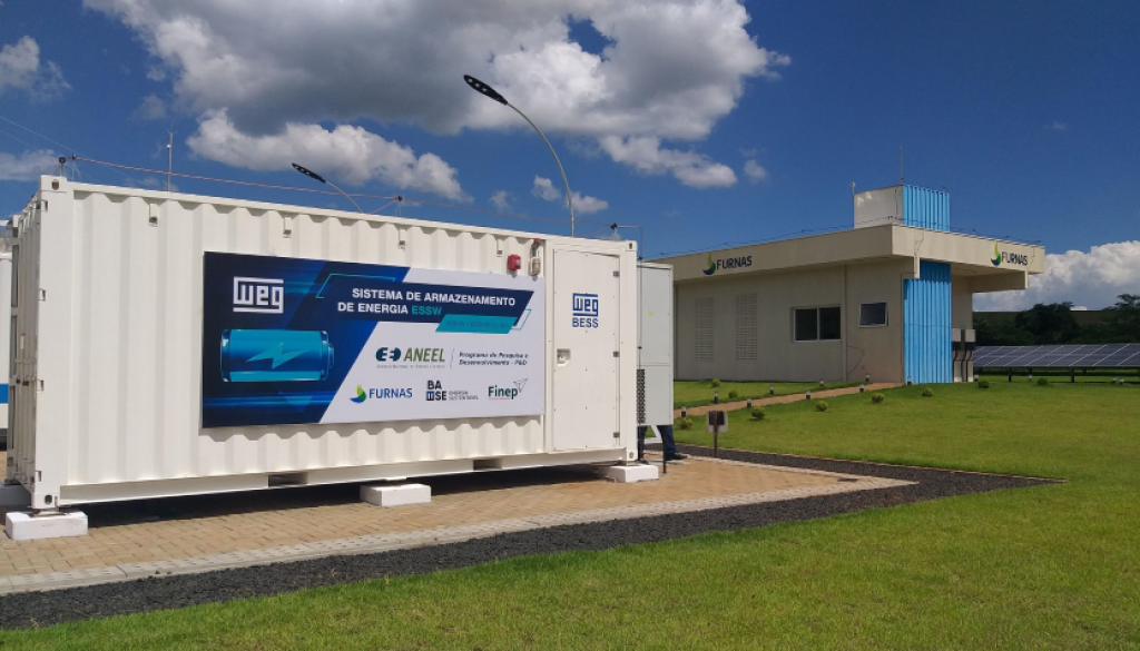 WEG supplies Energy Storage System for Furnas Green Hydrogen Generation Plant