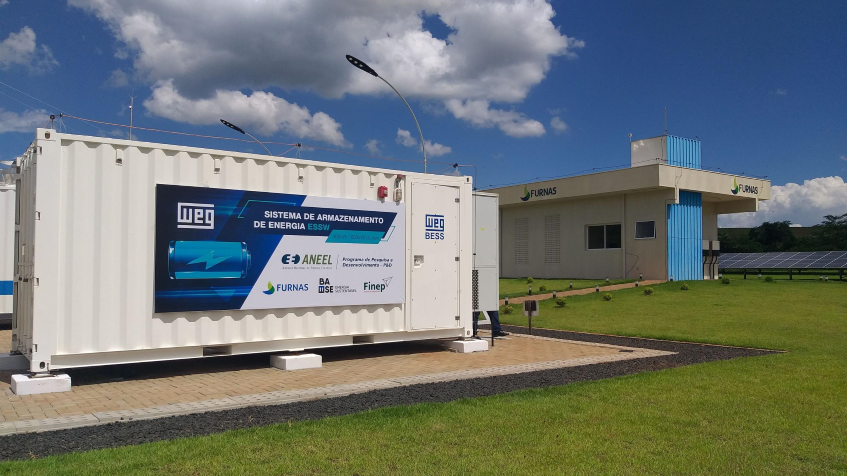 WEG supplies Energy Storage System for Furnas Green Hydrogen Generation Plant