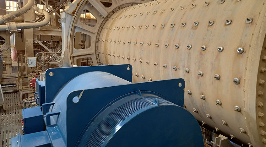 WEG supplies motor for ball mill in mining plant in Argentina