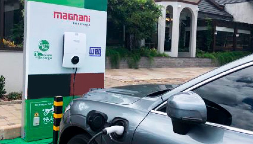 WEG fornece estações de recarga para 1ª Rota do Veículo Elétrico do Rio Grande do Sul