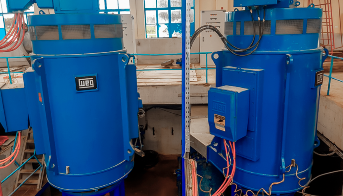 WEG supplies medium voltage motors for a pumping station in Tunisia