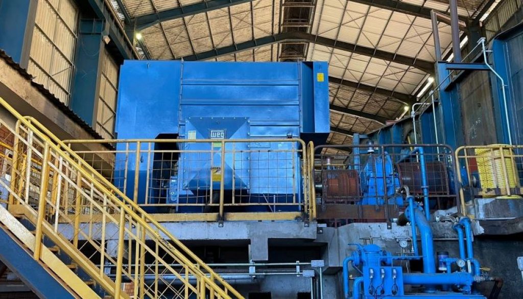 WEG participates in the expansion of the mill's crushing capacity