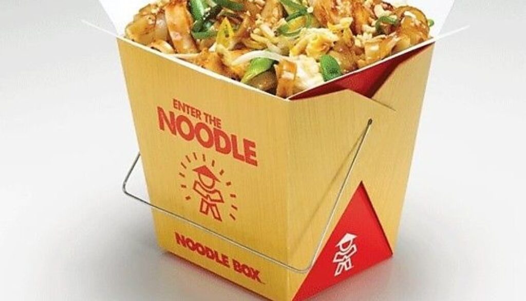 Custom noodle boxes