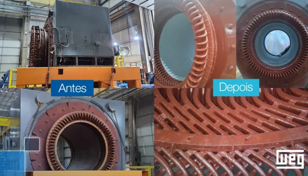 WEG Performs Emergency Maintenance on a Generator for the Sugar and Ethanol Industry with Record Delivery Time