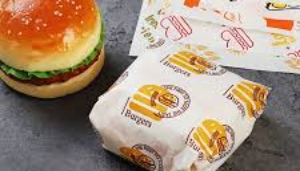 Custom Burger Paper